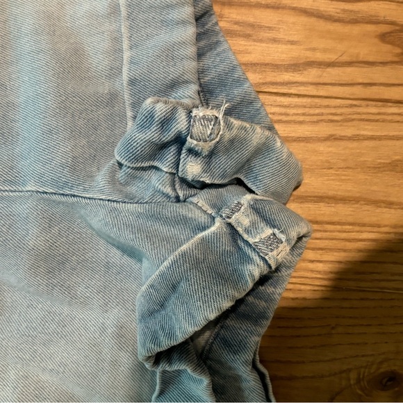 Sézane Light Blue Denim Shorts - Picture 6 of 8